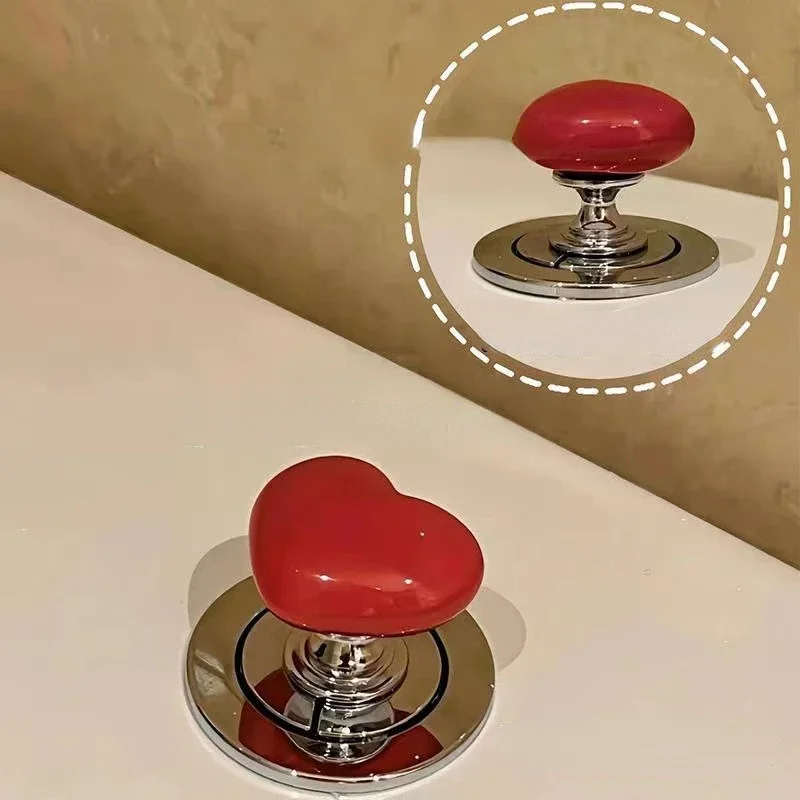 Home Depot Bathroom Vanities - Handle Toilet Press Button Heart Shaped