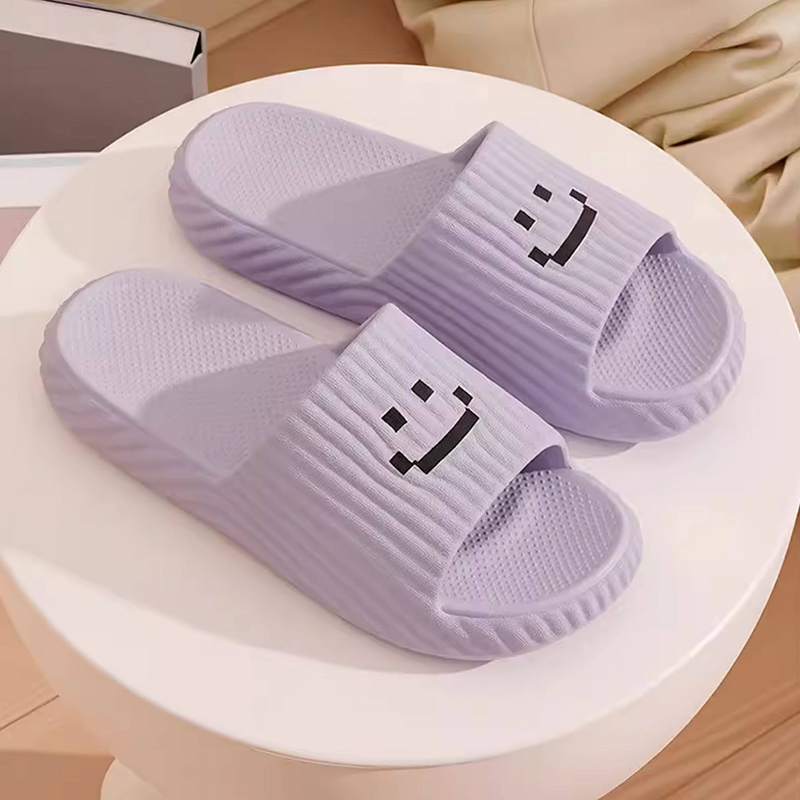 Home Bathroom Size - Simple Cute Thick Bottom Home Slippers