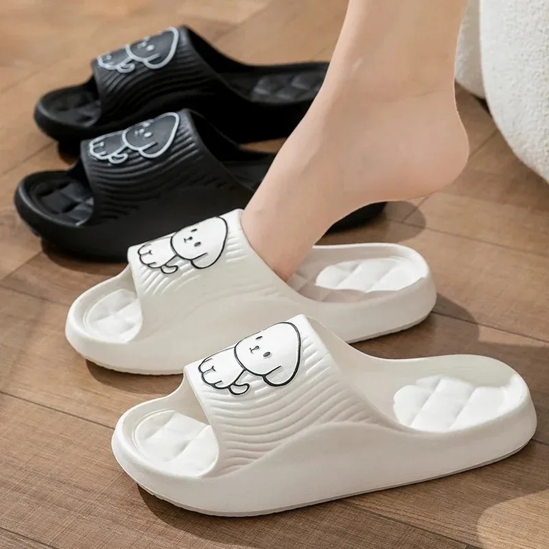 Cute Carton Slippers Bathroom  - Home Bathroom Size recension och pris