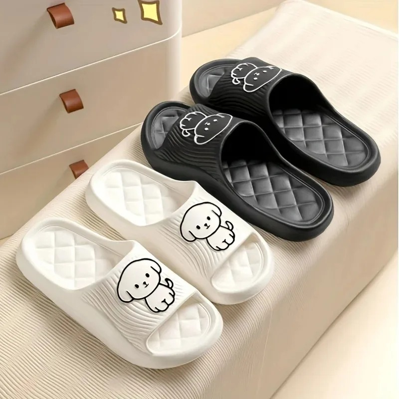 Cute Carton Slippers Bathroom  - Home Bathroom Size recension och pris