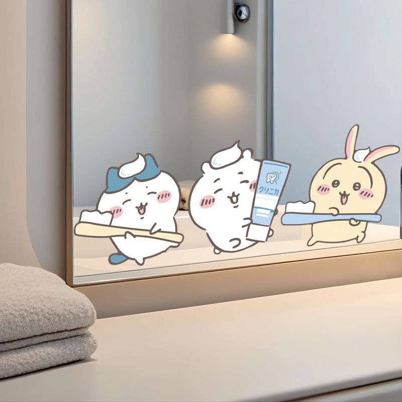 Hot Chiikawa Mirror Stickers S - Home Bathroom Vanity recension och pris