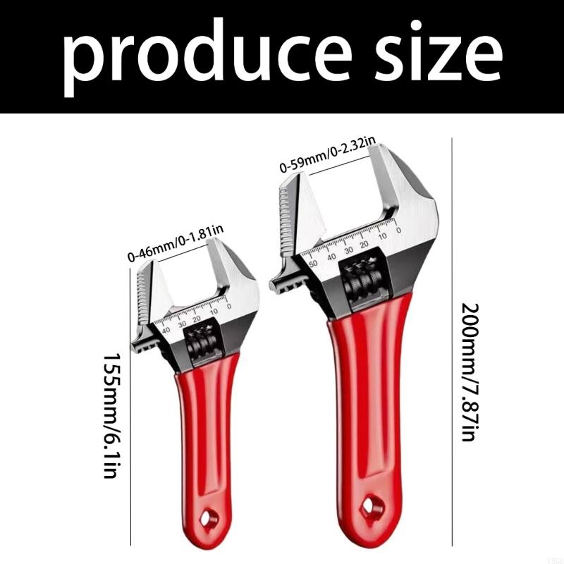 Adjustable Wrench with Wide Op - Home Bathroom Plumbing recension och pris