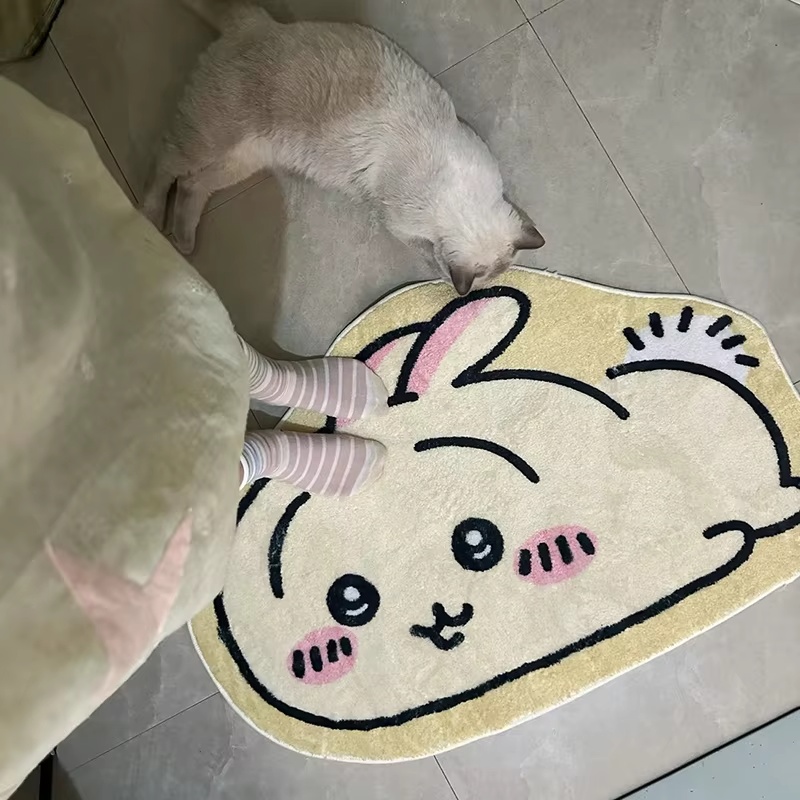 Hot Cartoon Rug Anime Hachiwar - Home Center Bathroom Accessories recension och pris
