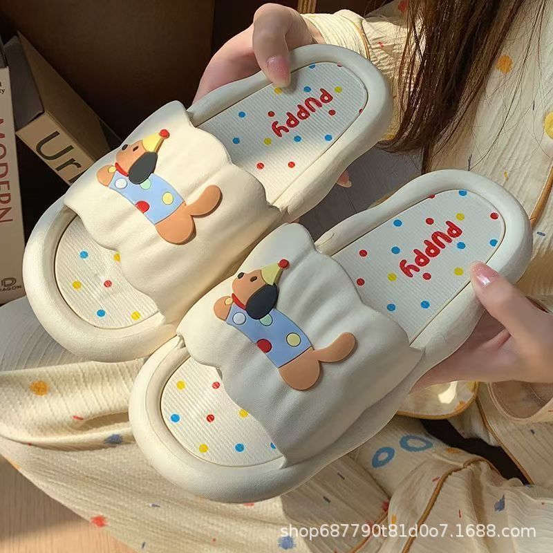 Cartoon Hot Dog Slippers for W - Home Bathroom Size recension och pris