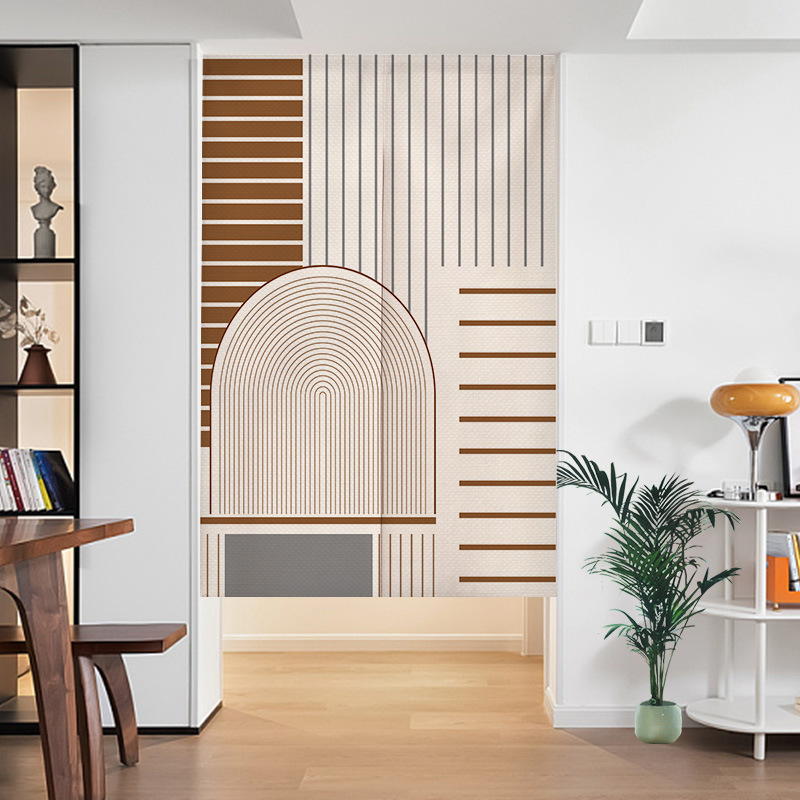 Wabi-sabi Style Door Curtain S - Home Bathroom Partition recension och pris