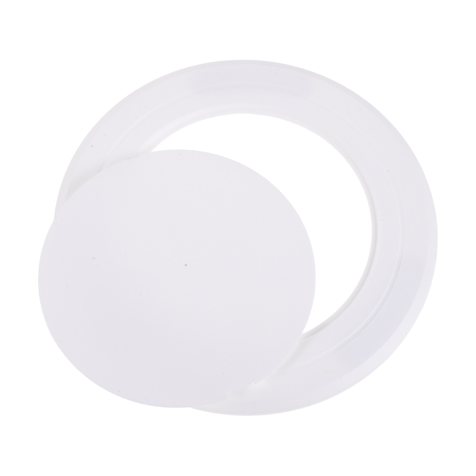 Adhesive Round Wall Plate Cove - Home Bathroom Plumbing recension och pris