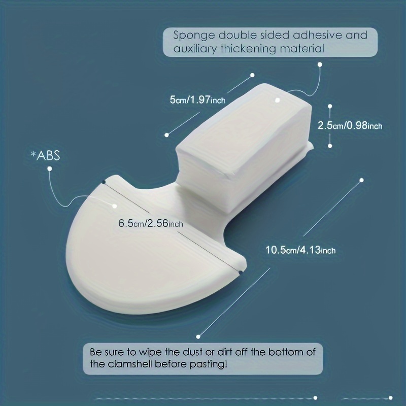 Convenient Toilet Seat Handle  - Home Center Bathroom Accessories recension och pris