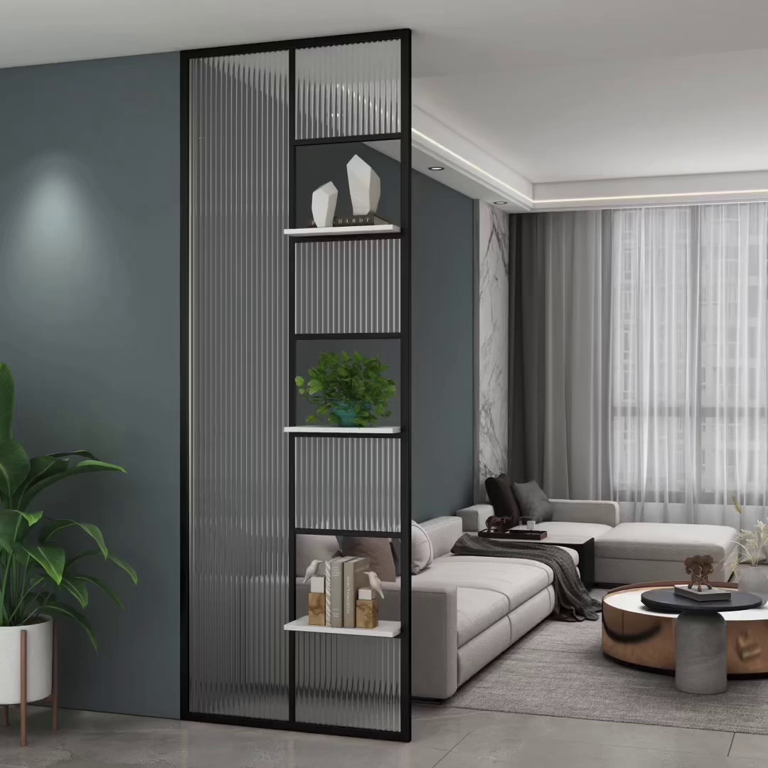 Simple Modern Corrugated Tempe - Home Bathroom Partition recension och pris