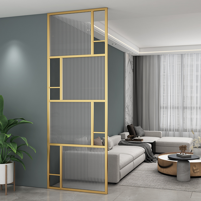 Simple Modern Corrugated Tempe - Home Bathroom Partition recension och pris