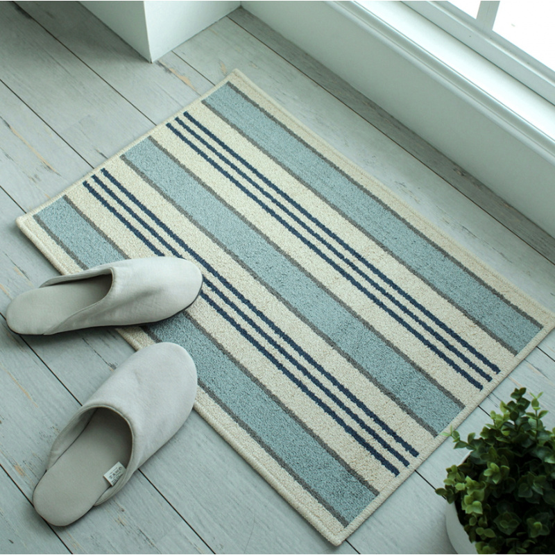 VIKAMA Korean Minimalist Strip - Zara Home Bathroom Rug recension och pris