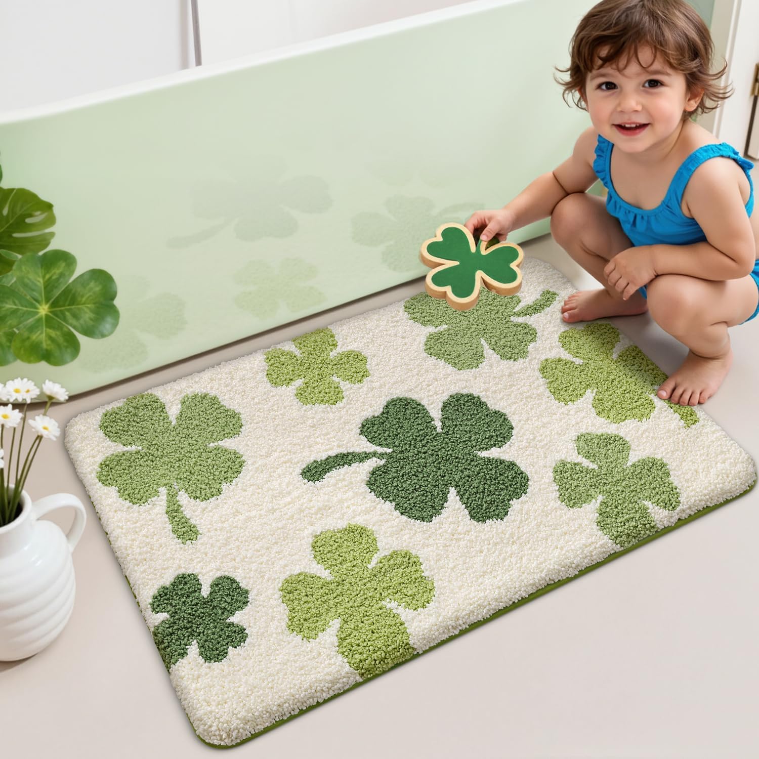 VIKAMA Modern Bathroom Carpet  - Zara Home Bathroom Rug recension och pris