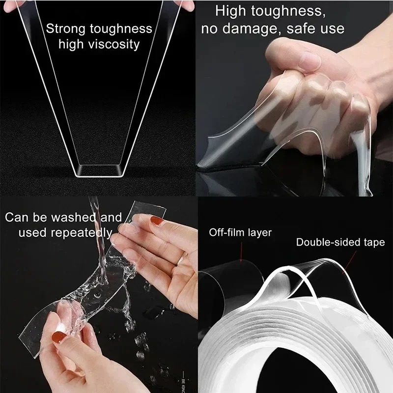 Nano Tape Super Strong Double- - Home Bathroom Plumbing recension och pris