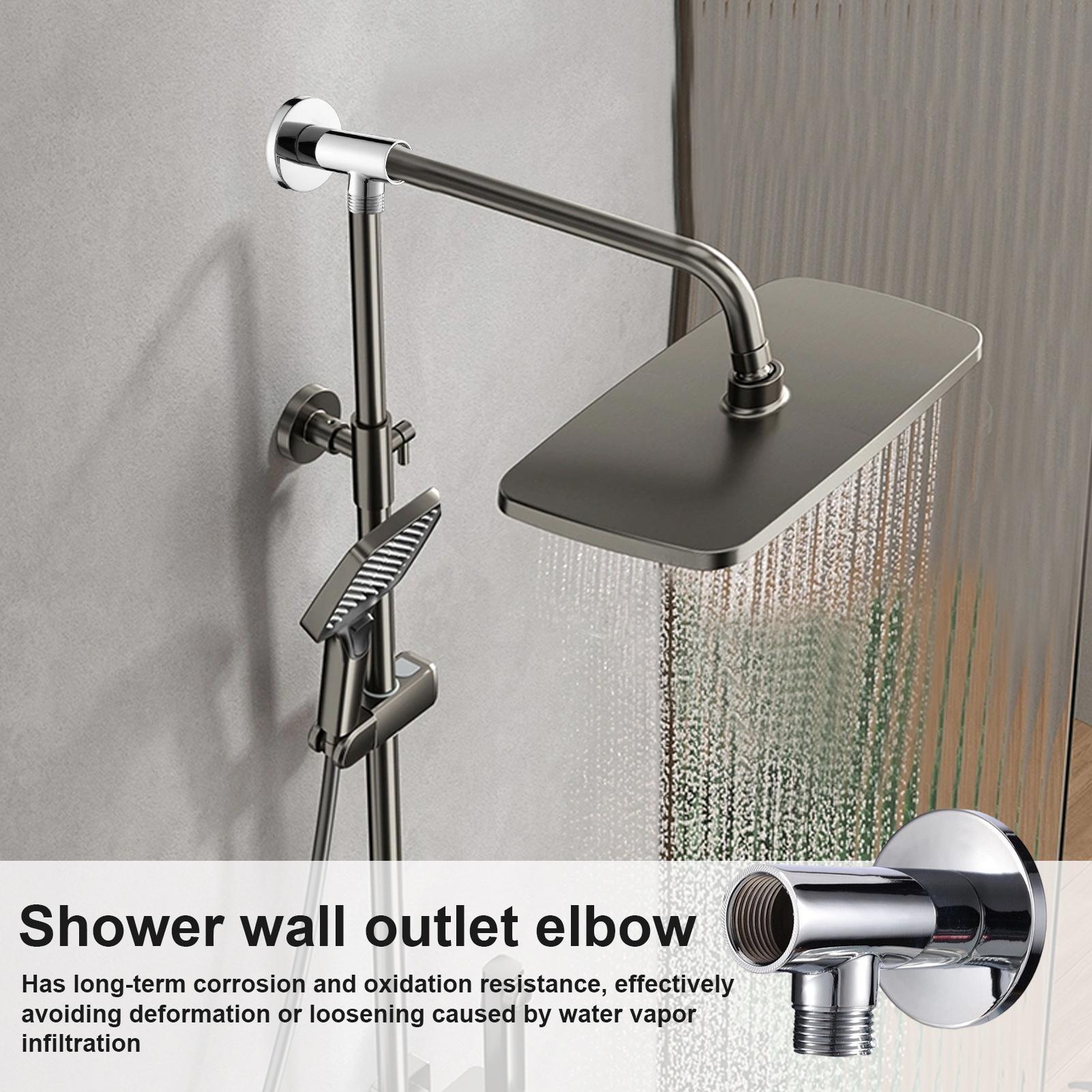 Shower Elbow Shower Outlet Elb - Home Bathroom Plumbing recension och pris