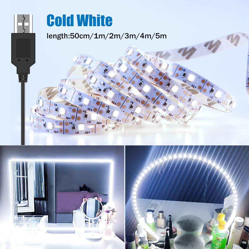 DC5V LED Makeup Mirror Light S - Home Bathroom Vanity recension och pris