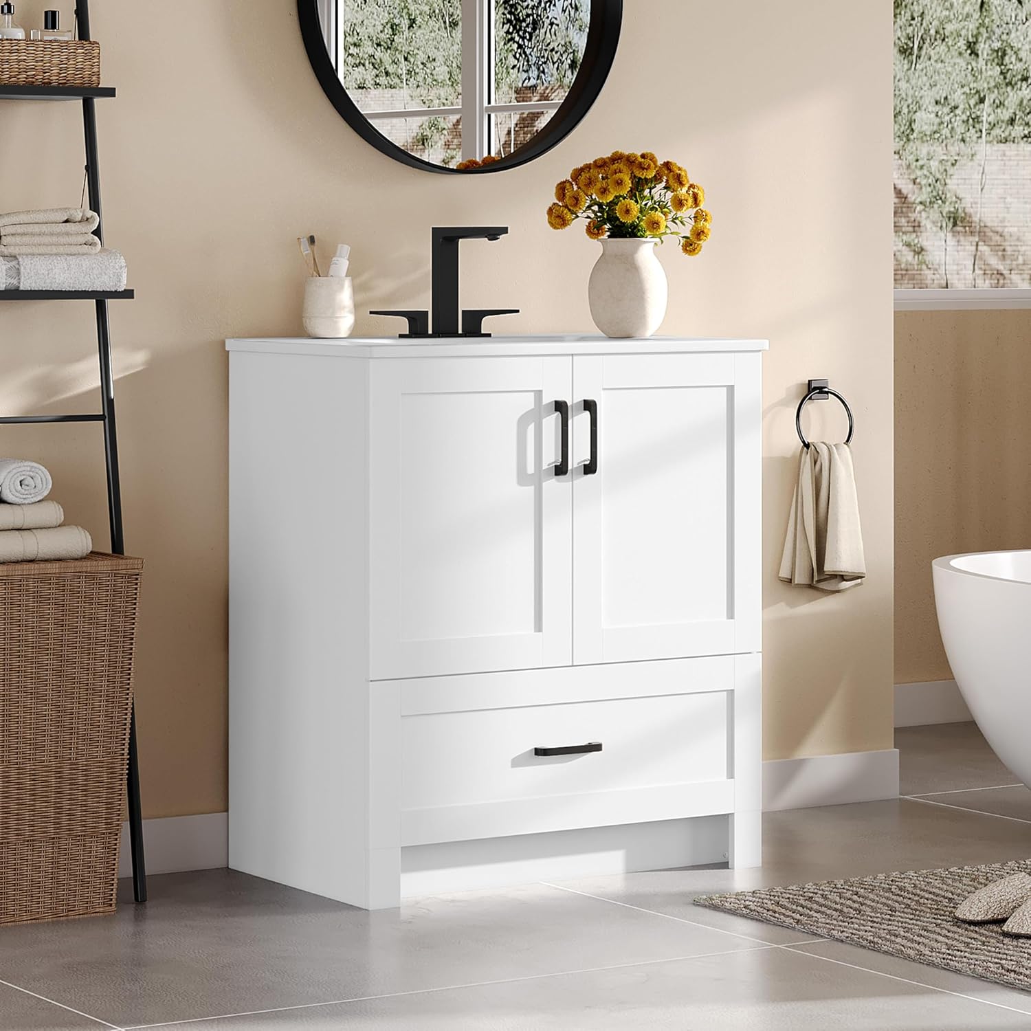 30 Inch Bathroom Vanity With C - Home Bathroom Vanity recension och pris