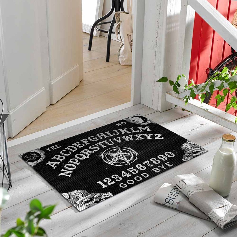 Dark Gothic Floor Mat for Hous - Zara Home Bathroom Rug recension och pris