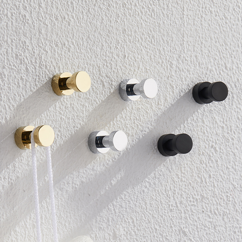 2/3/4/5pcs Brass Robe Hooks Ru - Home Center Bathroom Accessories recension och pris