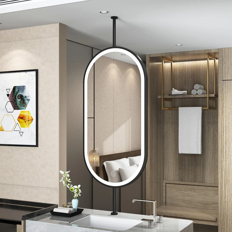 Size60x90cm Ceiling Oval Hangi - Home Bathroom Vanity recension och pris