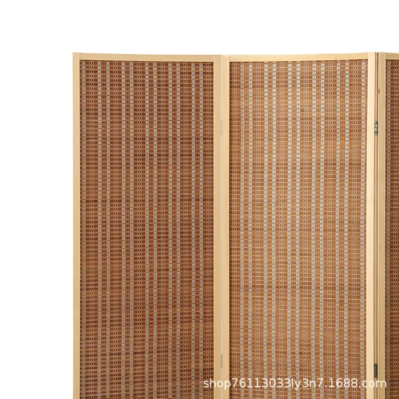 Bamboo Folding Screen Room Div - Home Bathroom Partition recension och pris