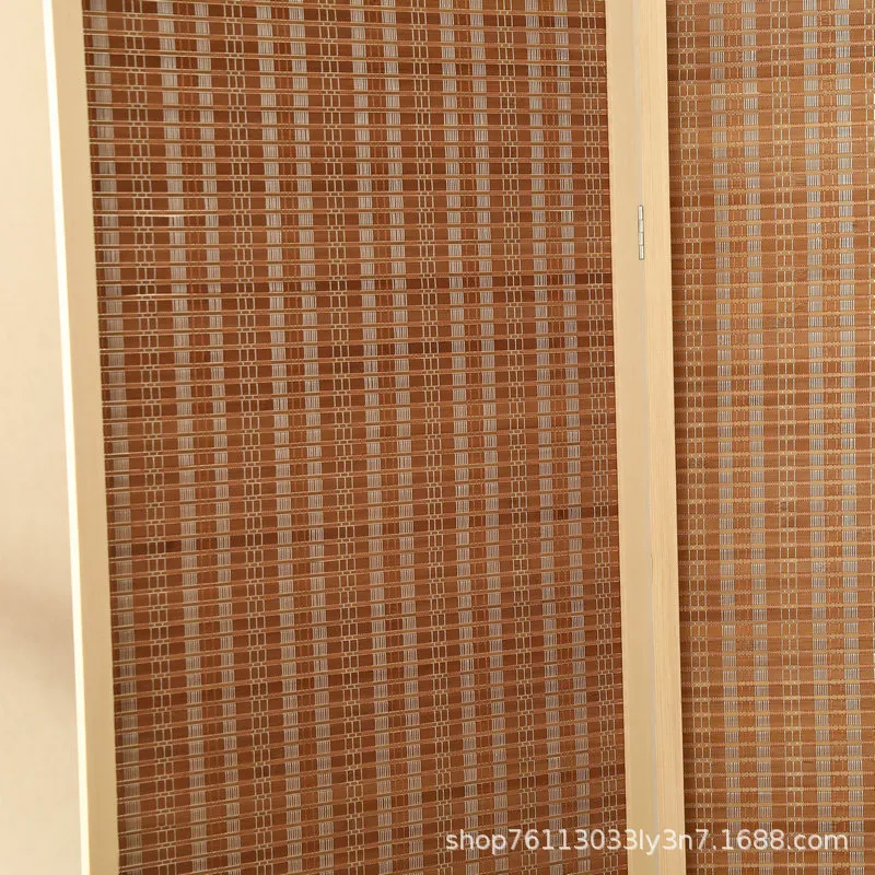 Bamboo Folding Screen Room Div - Home Bathroom Partition recension och pris