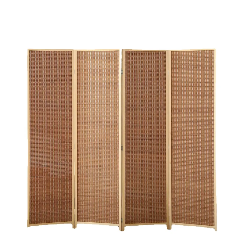 Bamboo Folding Screen Room Div - Home Bathroom Partition recension och pris